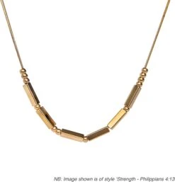 God 18K Gold Chunky Morse Code Necklace | Psalms 73:26 -Lords Guidance Shop 61JfQgrWKhL. AC SY695 5