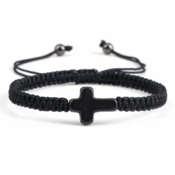 Braided Christian Bracelet With Matching Color Cross Charm 34 Braided Christian Bracelet With Matching Color Cross Charm -Lords Guidance Shop BraidedChristianBraceletBlack 39f83b6f c617 4ba2 a18f 6d1eebb83832