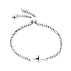 Women's Cross Bracelet Elegant Cross Slide