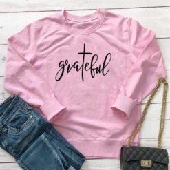 Christian Sweatshirt Grateful 15 Christian Sweatshirt Grateful -Lords Guidance Shop H2a20e6ab9be042c5a56b2403cb6d8f56C