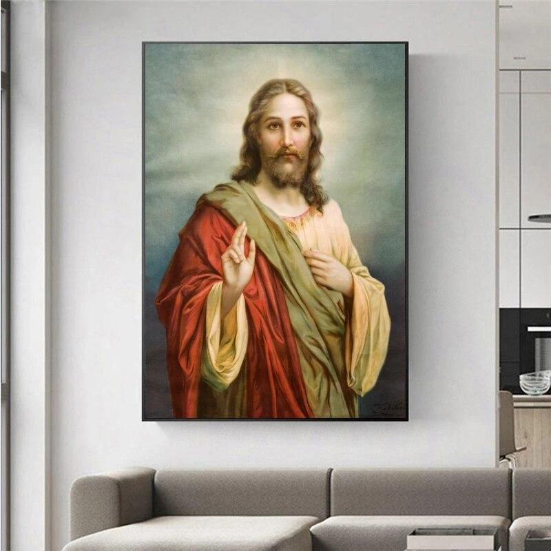 Christian Canvas Art Blessing 3 Christian Canvas Art Blessing - Image 3