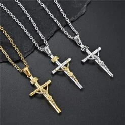 Men's Christian Necklace Jesus Christ -Lords Guidance Shop Hc598c3139f7548878a99f1ab65fd166bf