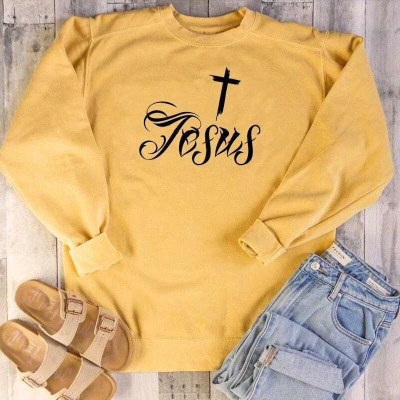 Christian Sweatshirt Jesus 6 Christian Sweatshirt Jesus - Image 6