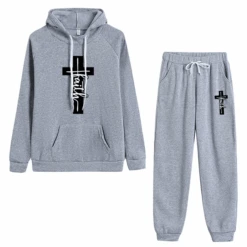 Christian Faith Cross Graphic Tracksuit Set -Lords Guidance Shop TracksuitStyle3Grey 1bc786bf 9a4b 4e87 99ce 9b9997c695fd