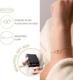 A Special Sister- Double Circle Bracelet | Proverbs 3:15 7 A Special Sister- Double Circle Bracelet | Proverbs 3:15 -Lords Guidance Shop ac 4