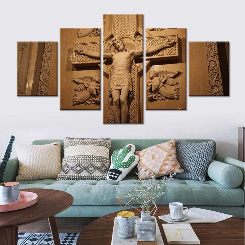 Christian Canvas Art Savior 3 Christian Canvas Art Savior - Image 3