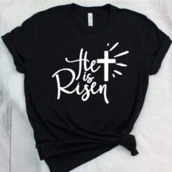 Christian T-Shirt Risen -Lords Guidance Shop he is risen shirt caba9880 474e 4889 af36 218e95fcf3c0