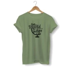 Christian T-Shirt Be Anything Be Kind -Lords Guidance Shop in a world where you can be anything be kind shirt olive
