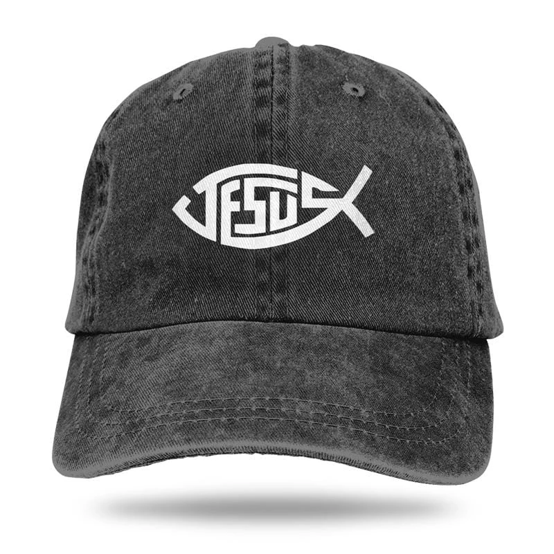 Christian Cap Jesus Fish Cap 1 Christian Cap Jesus Fish Cap