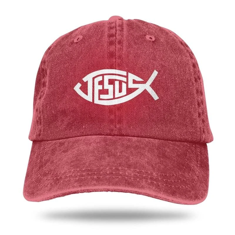 Christian Cap Jesus Fish Cap 2 Christian Cap Jesus Fish Cap - Image 2