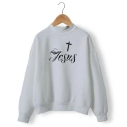 Christian Sweatshirt Jesus 12 Christian Sweatshirt Jesus -Lords Guidance Shop jesus sweat gray