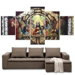 Christian Canvas Art Jesus' Last Supper