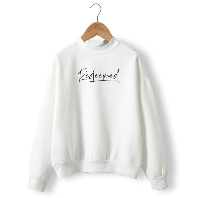 Christian Sweatshirt Redeemed 1 Christian Sweatshirt Redeemed
