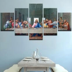 Christian Canvas Art The Last Supper -Lords Guidance Shop the last supper canvas panel lords guidance